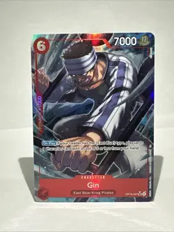Gin OP15-007 Alt Art SR - One Piece TCG English Card - Image 1