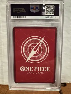 2023 ONE PIECE JPN OP03-PILLARS OF STRENGTH ALTERNATE ART #040 NAMI PSA 10 - Image 2