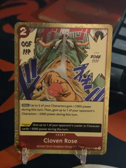 Cloven Rose OP08-018 Two Legends One Piece CCG Foil - Image 1