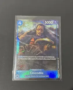 One Piece TCG Crocodile OP07-040 Alt Art The Best-Vol. 2 PRB-02 English NM - Image 1