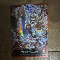 Bandai Monkey.D.Luffy Leader Holo Starter Deck Ex: Gear 5 ST21-001 English - Image 1