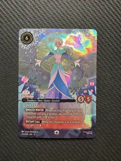 Disney Lorcana Winterspell Elsa Ice Artisan Enchanted 233/204 - Image 1