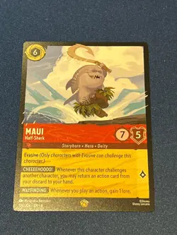 Maui Half-Shark - Disney Lorcana Azurite Sea - 124/204 - Image 1