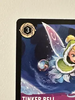 Disney Tinker Bell-Snowflake Collector Card 48/204 Peter Pan Lorcana TCG - Image 3