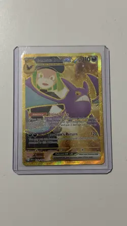 Pokemon Cards Team Rocket's Crobat ex 242/182 Destined Rivals Hyper Rare NM - Image 3