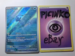 Pokemon - Phione - 175/167 - Twilight Masquerade - Illustration Rare - NM - Image 1