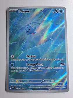 Pokemon - Phione - 175/167 - Twilight Masquerade - Illustration Rare - NM - Image 5