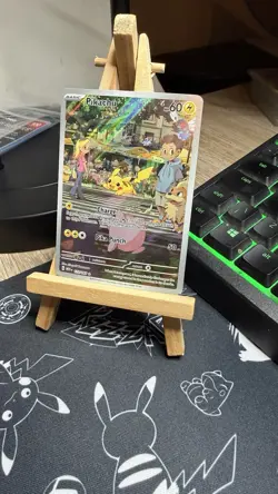 Pokemon TCG Pikachu Scarlet Violet-151 173/165 Holo Illustration Rare - Image 3