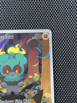 Pokemon TCG Marshadow 146/132 Me01 Illustration Rare Full Art Holo - Image 3