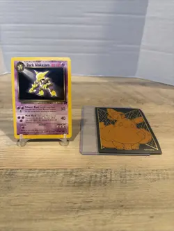 Pokemon TCG Dark Alakazam Team Rocket 18/82 non-holo rare 2000 NM - Image 1