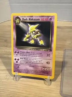 Pokemon TCG Dark Alakazam Team Rocket 18/82 non-holo rare 2000 NM - Image 3