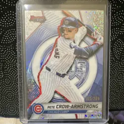 2024 Topps Bowman's Best Pete Crow-Armstrong Mini-Diamond RC #17 Cubs /299 - Image 1