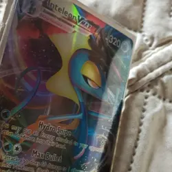 Pokemon TCG Inteleon VMAX 320HP Holo Card 050/192 Chilling Reign 2021 - Image 3