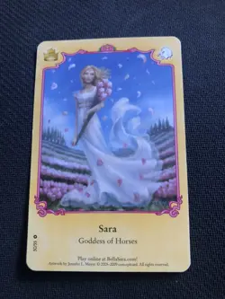 Bella Sara Trading Card - Royalty Series - 50/55 - Sara - Image 1