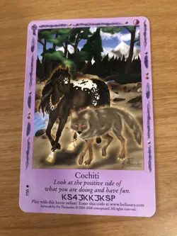 Bella Sara Trading Card - Native Lights Series - 7/55 - Cochiti - Image 1