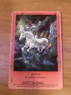 Bella Sara Trading Card - Ancient Lights Series - 21/55 - Jupiter - Image 1
