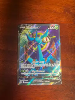 Dhelmise V 187/202 Sword & Shield NM Ultra Rare Full Art Pokemon Card - Image 1