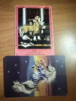 Bella Sara Trading Card - Ancient Lights Series - 7/55 - Clio - Image 1
