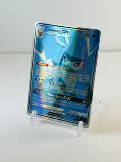 Pokemon TCG Glaceon GX Hidden Fates SV55/SV94 Holo Full Art - Custom Cards - Image 1