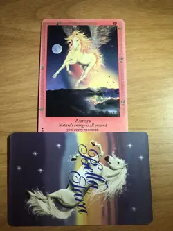 Bella Sara Trading Card - Ancient Lights Series - 4/55 - Aurora - Image 1