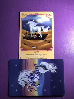 Bella Sara Trading Card - Royalty Series - 3/55 - Aviva - Image 1