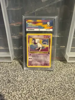 ACE 9 Mew Black Star Promo Pokemon #8 Pokemon League Vintage Graded WOTC Card - Image 1