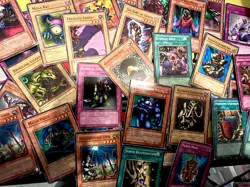 Yugioh 100 Card Random Bulk Lot Commons/Rares, Unlim/1st Ed🔥 Vintage Guaranteed - Image 1