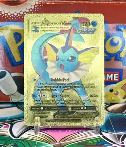 Pokemon 4 Card Evee Evolution Fan Art Set 🔥includes Jolteon, Vaporeon, Flareon - Image 3