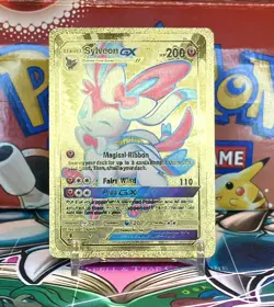 4 Card Custom Pokemon Card Set! Leafeon, Omneon, Sylveon, Sylveon & Gardevoir 🔥 - Image 3