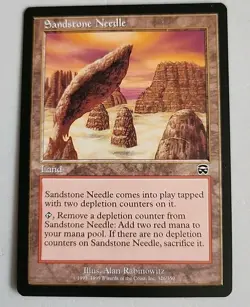Sandstone Needle Mercadian Masques Regular NM Near Mint MTG - Image 1