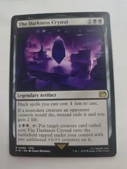 The Darkness Crystal Near Mint, English UB: Final Fantasy MTG Magic - Image 1