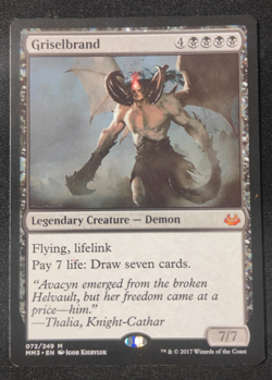 MTG: Griselbrand MODERN MASTERS 2017!!!! NM!! Magic the Gathering. - Image 1