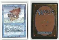 Pirate Ship Revised Edition Magic: The Gathering Rare Lightly Played - Image 3