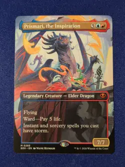 Prismari, the Inspiration-Secrets Of Strixhaven-Borderless-Regular-285-NM - Image 1