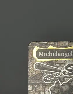 Michelangelo, Improviser (Borderless) (Gold-Stamped Signature) Teenage Mutant... - Image 1