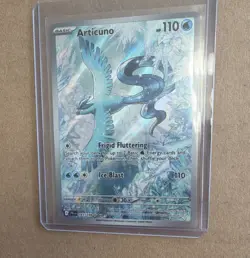 Pokemon Articuno 161/159 Sv09 Journey Together Holo Illustration Rare Kuroimori - Image 1