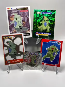 Pokemon Tyranitar Set of 5 - Tyranitar #248 Peru/NON-TCG Cards & Stickers - Image 1