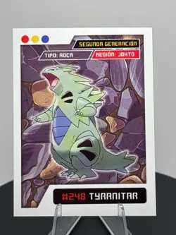 Pokemon Tyranitar Set of 5 - Tyranitar #248 Peru/NON-TCG Cards & Stickers - Image 2