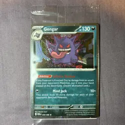 Pokemon TCG - GENGAR 050/088 Cosmos Holo EB Games Promo Sealed PERFECT ORDER - Image 2
