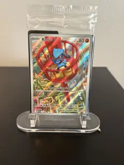 Pokemon TCG SVP Holo Lot Zekrom Riolu Team Rocket Wobbuffet Meowth Victini - Image 2