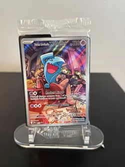 Pokemon TCG SVP Holo Lot Zekrom Riolu Team Rocket Wobbuffet Meowth Victini - Image 3