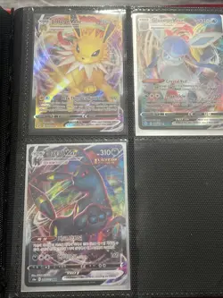 Pokemon TCG Umbreon Jolteon Glaceon VMAX Alt Art Evolving Skies NM UR - Image 1