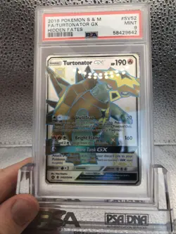 PSA 9 Turtonator GX - SV52/SV94 - Hidden Fates: Shiny Vault English Pokemon - Image 3