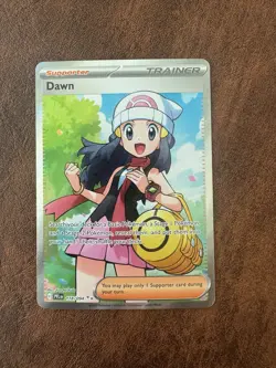 Pokemon TCG Dawn Trainer Full Art IR Holo 118/094 NM - Image 1