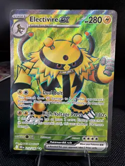 Electivire ex Pokemon Destined Rivals 212/182 Full Art Ultra Rare NM - Image 1
