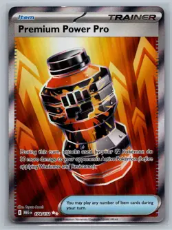 Premium Power Pro 174/132 Ultra Rare Mega Evolution Pokemon Near Mint - Image 1
