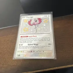 Pokemon TCG Paldean Fates Flamingo 211/091 Shiny Rare NM - Image 1