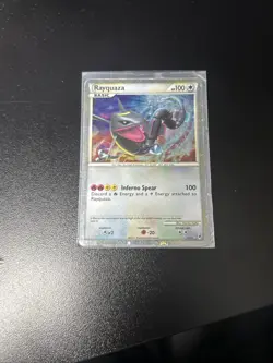 Pokemon TCG SHINY Rayquaza 2011 Pokemon Call of Legends Holo Rare SL10 NM - Image 3