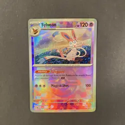 Pokemon TCG Sylveon Master Ball Pattern 040/131 Prismatic Evolutions Holo - Image 1