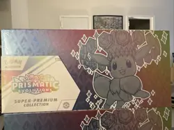 Pokemon TCG 2x Pack Lot Prismatic Evolution Super Premium Collection Box - Image 2